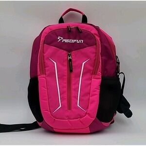 Piscifun‎ Insulated Backpack Cooler Pink Pockets Camping Hiking Backpacking